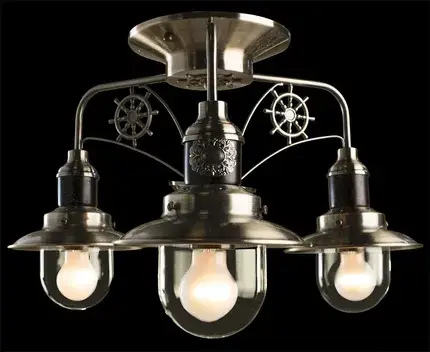 Люстра Arte Lamp A4524PL-3AB SAILOR — бронза, ракурс 2
