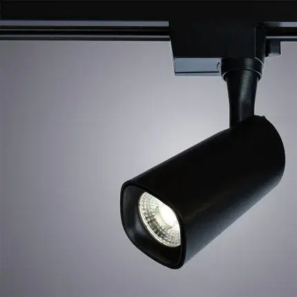 Светильник для однофазного трека Arte Lamp A4562PL-1BK BARUT — черный, ракурс 2