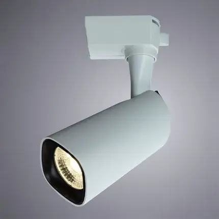 Светильник для однофазного трека Arte Lamp A4562PL-1WH BARUT — белый, ракурс 2