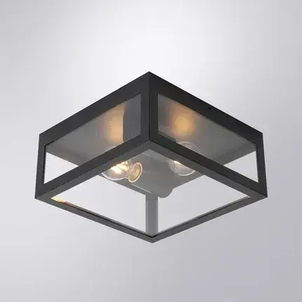 Уличный светильник Arte Lamp A4569PF-2BK BELFAST — черный, ракурс 2