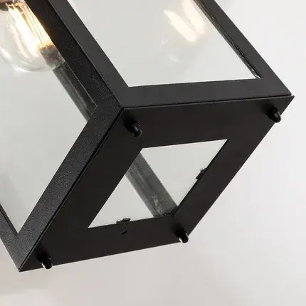 Уличный светильник Arte Lamp A4569SO-1BK BELFAST — черный, ракурс 3