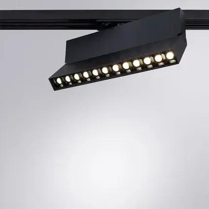 Светильник для однофазного трека Arte Lamp A4572PL-1BK FLASH — черный, ракурс 2
