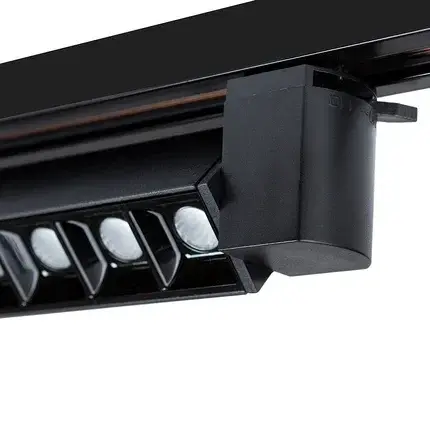 Светильник для однофазного трека Arte Lamp A4575PL-1BK FLASH — черный, ракурс 3