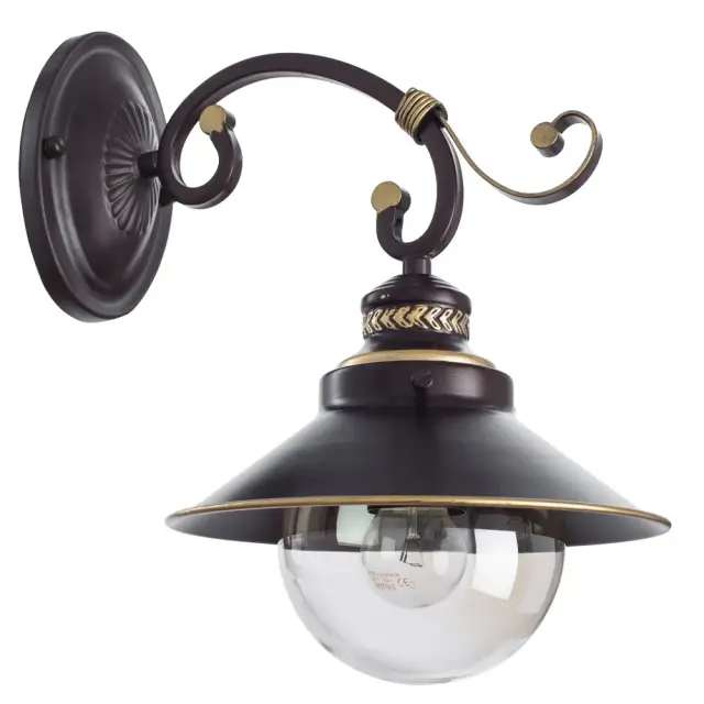 Бра Arte Lamp A4577AP-1CK GRAZIOSO — коричневый