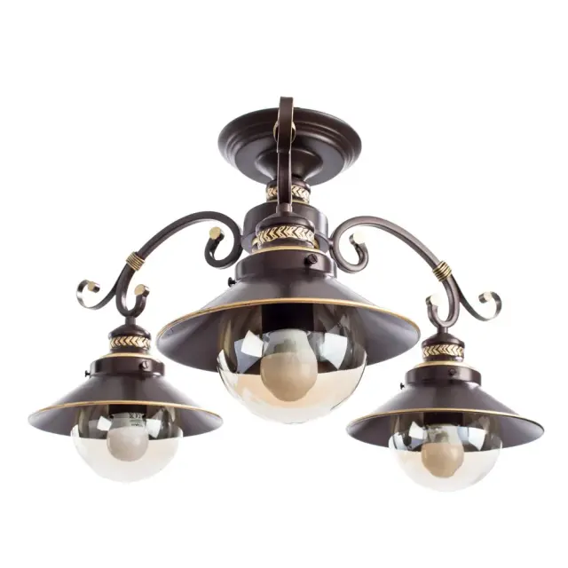Люстра Arte Lamp A4577PL-3CK GRAZIOSO — коричневый