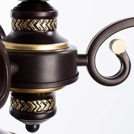 Люстра Arte Lamp A4577PL-3CK GRAZIOSO — коричневый, ракурс 3