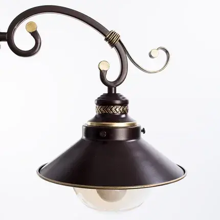 Люстра Arte Lamp A4577PL-3CK GRAZIOSO — коричневый, ракурс 4