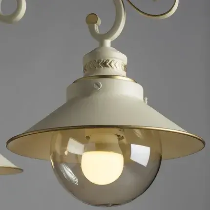 Люстра Arte Lamp A4577PL-3WG GRAZIOSO — белое золото, ракурс 4