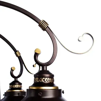 Люстра Arte Lamp A4577PL-8CK GRAZIOSO — коричневый, ракурс 4