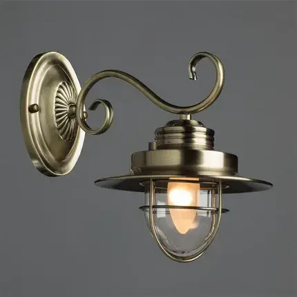 Бра Arte Lamp A4579AP-1AB LANTERNA — бронза, ракурс 2