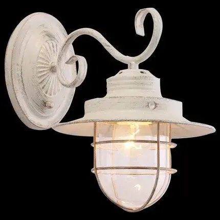 Бра Arte Lamp A4579AP-1WG LANTERNA — белое золото, ракурс 2