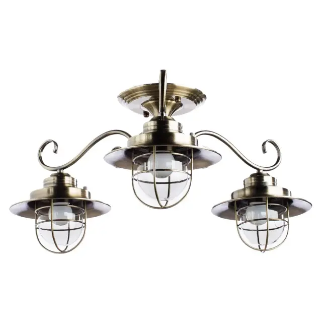 Люстра Arte Lamp A4579PL-3AB LANTERNA — бронза