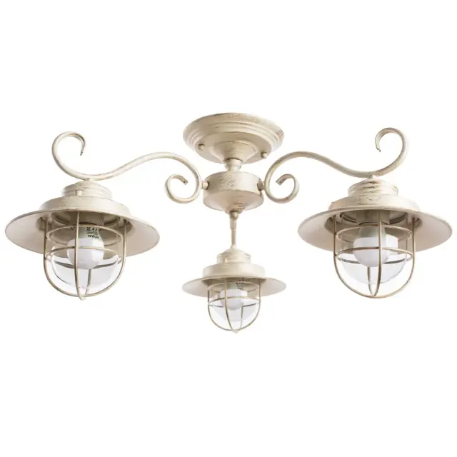 Люстра Arte Lamp A4579PL-3WG LANTERNA — белое золото