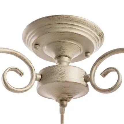 Люстра Arte Lamp A4579PL-3WG LANTERNA — белое золото, ракурс 3