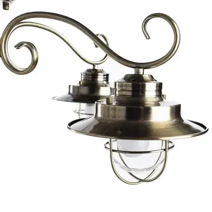 Люстра Arte Lamp A4579PL-5AB LANTERNA — бронза, ракурс 3