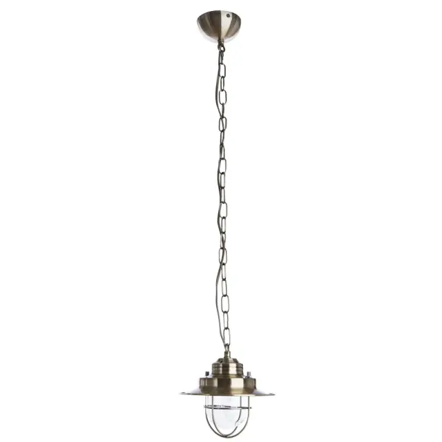 Светильник Arte Lamp A4579SP-1AB LANTERNA — бронза