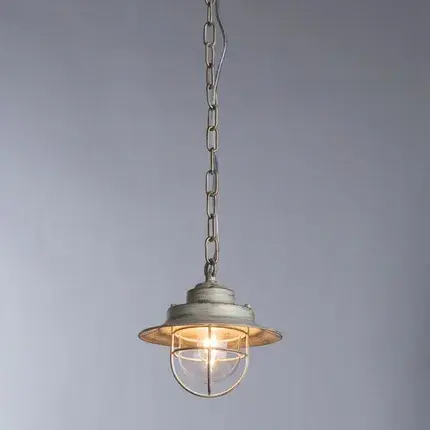 Светильник Arte Lamp A4579SP-1WG LANTERNA — белое золото, ракурс 2