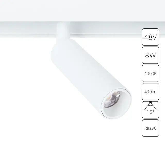 Светильник для магнитного трека Arte Lamp A4630PL-1WH LINEA — белый