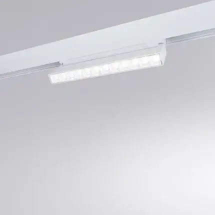 Светильник для магнитного трека Arte Lamp A4638PL-1WH LINEA — белый, ракурс 2