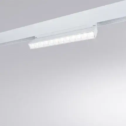 Светильник для магнитного трека Arte Lamp A4648PL-1WH LINEA — белый, ракурс 2