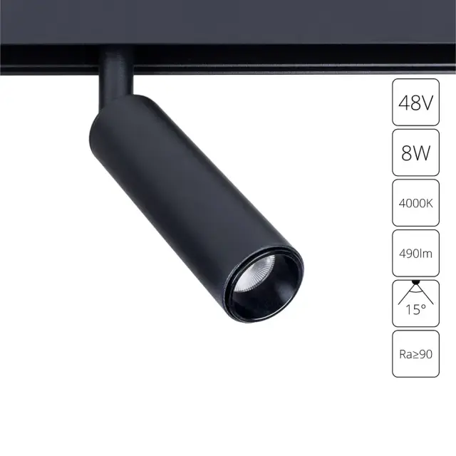 Светильник для магнитного трека Arte Lamp A4660PL-1BK LINEA — черный