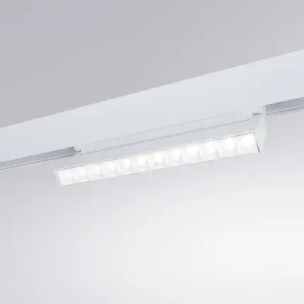 Светильник для магнитного трека Arte Lamp A4668PL-1WH LINEA — белый, ракурс 2