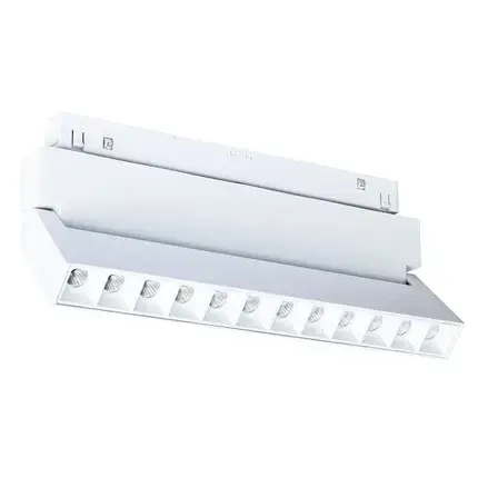 Светильник для магнитного трека Arte Lamp A4668PL-1WH LINEA — белый, ракурс 3