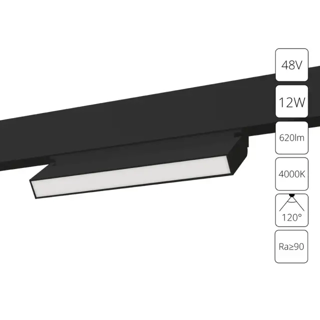 Светильник для магнитного трека Arte Lamp A4669PL-1BK LINEA — черный