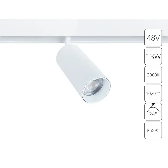 Светильник для магнитного трека Arte Lamp A4671PL-1WH LINEA — белый