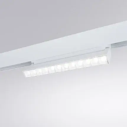 Светильник для магнитного трека Arte Lamp A4678PL-1WH LINEA — белый, ракурс 2