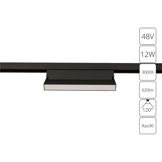 Светильник для магнитного трека Arte Lamp A4679PL-1BK LINEA — черный