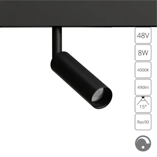 Светильник для магнитного трека Arte Lamp A4680PL-1BK LINEA — черный