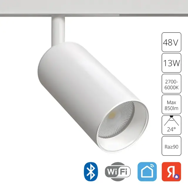 Светильник для магнитного трека Arte Lamp A4691PL-1WH LINEA — белый