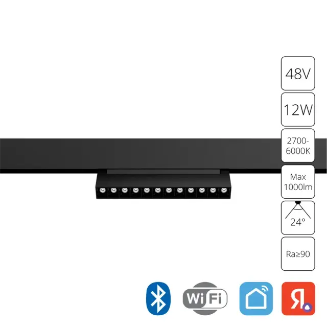 Светильник для магнитного трека Arte Lamp A4696PL-1BK LINEA — черный