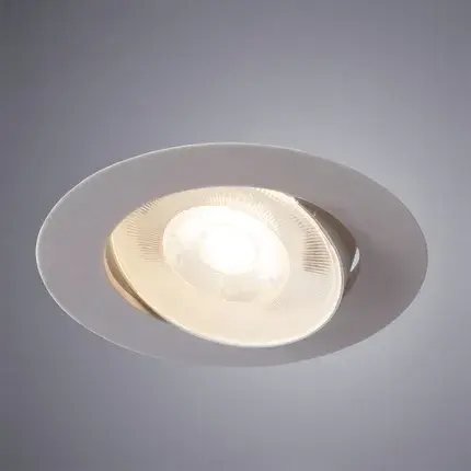 Точечный светильник Arte Lamp A4761PL-1WH KAUS — белый, ракурс 2