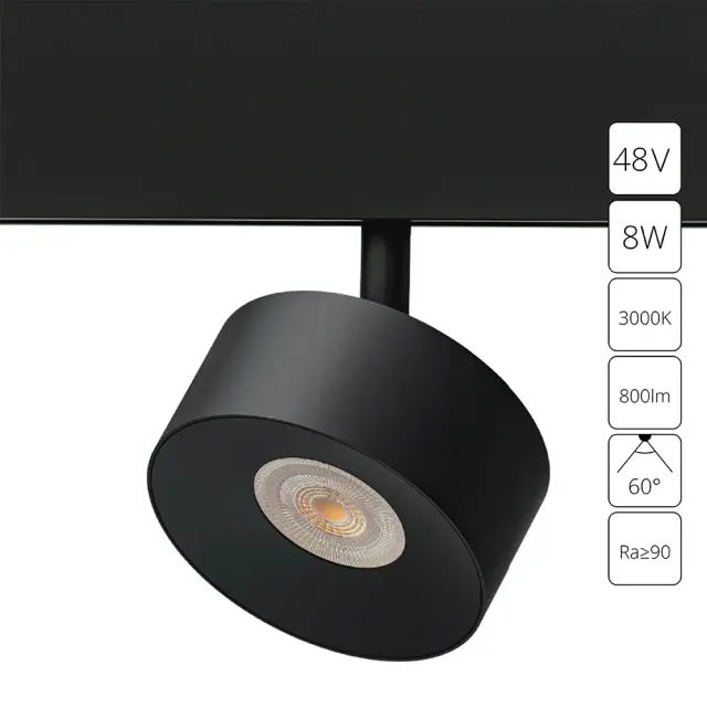 Светильник для магнитного трека Arte Lamp A4781PL-1BK LINEA — черный