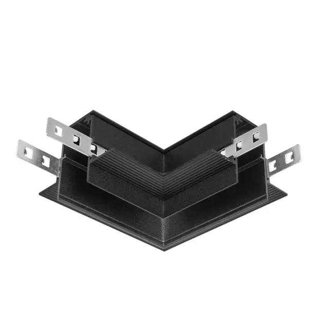 Коннектор угловой для магнитного шинопровода Arte Lamp A480706 LINEA-ACCESSORIES — черный