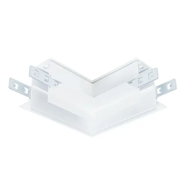 Коннектор угловой для магнитного шинопровода Arte Lamp A480733 LINEA-ACCESSORIES — белый