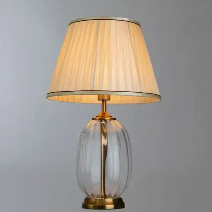 Настольная лампа Arte Lamp A5017LT-1PB BAYMONT — медь, ракурс 2
