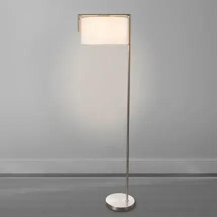 Торшер Arte Lamp A5031PN-1SS APEROL — серебряный, ракурс 2