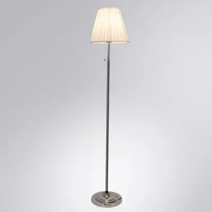 Торшер Arte Lamp A5039PN-1CC MARRIOT — хром, ракурс 2