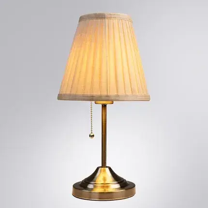 Настольная лампа Arte Lamp A5039TL-1AB MARRIOT — бронза, ракурс 2