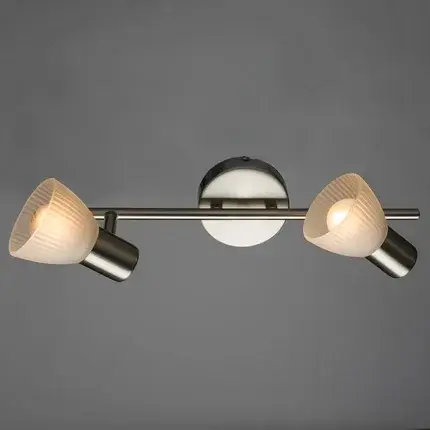 Спот Arte Lamp A5062AP-2SS PARRY — серебряный, ракурс 2