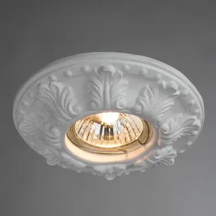 Точечный светильник Arte Lamp A5071PL-1WH CRATERE — белый, ракурс 2