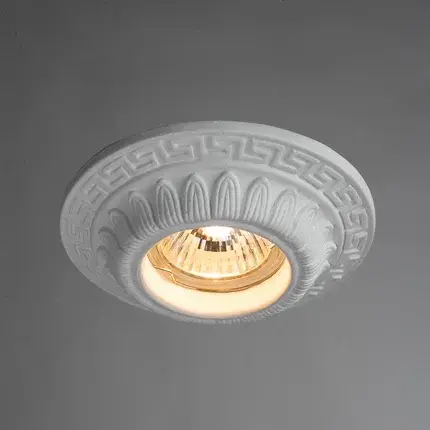 Точечный светильник Arte Lamp A5073PL-1WH CRATERE — белый, ракурс 2