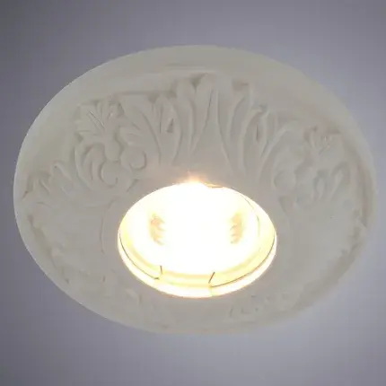 Точечный светильник Arte Lamp A5074PL-1WH CRATERE — белый, ракурс 2