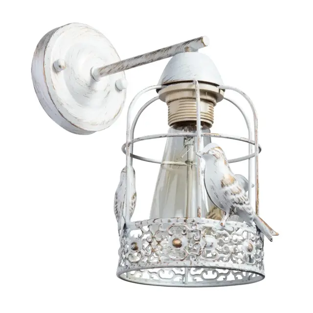 Бра Arte Lamp A5090AP-1WG CINCIA — белое золото
