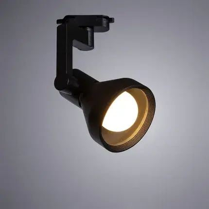 Светильник для однофазного трека Arte Lamp A5108PL-1BK Nido — черный, ракурс 2