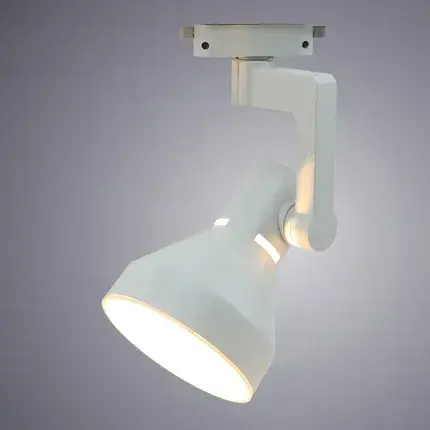 Светильник для однофазного трека Arte Lamp A5108PL-1WH Nido — белый, ракурс 2
