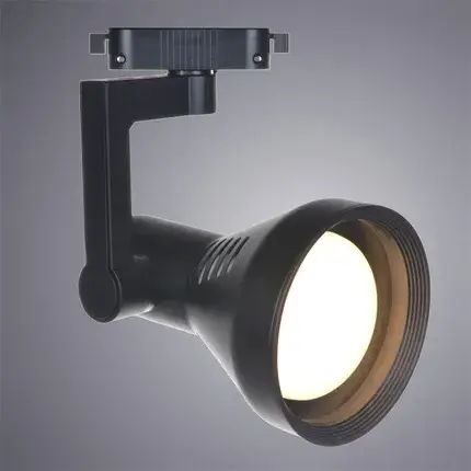 Светильник для однофазного трека Arte Lamp A5109PL-1BK Nido — черный, ракурс 2